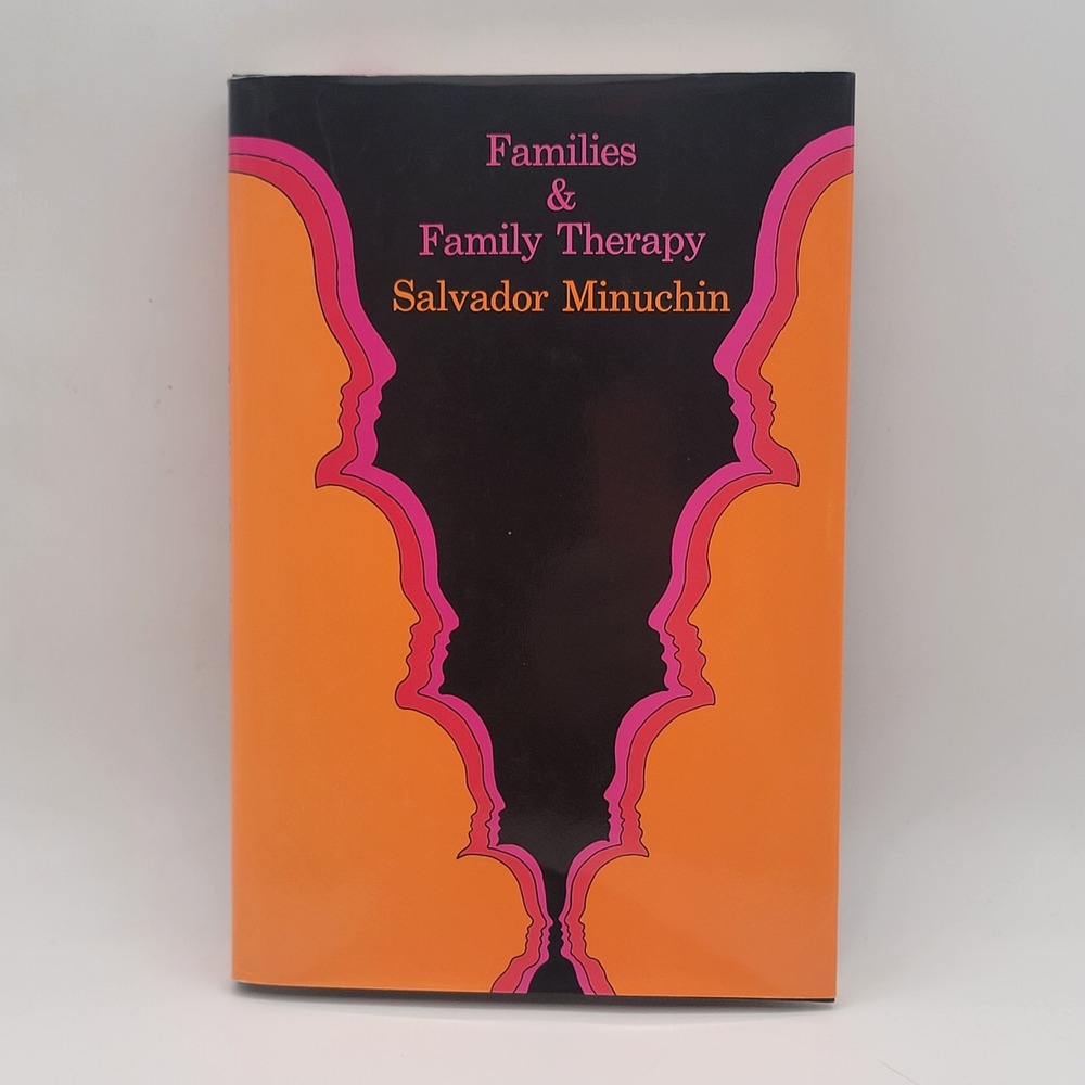 Salvador Minuchin Families & Family Therapy Hardcover 29th Printing 2003 Ex Con